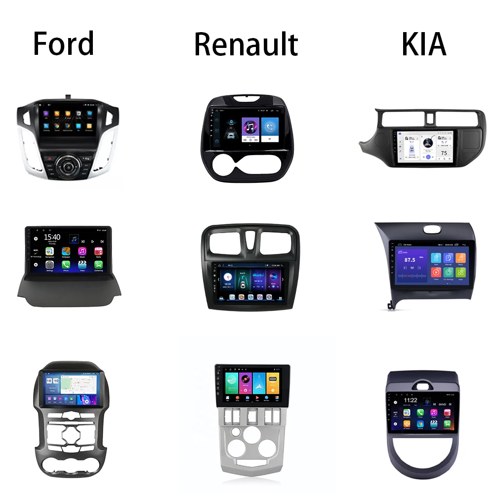 Universal Car DVD Player Frame Navigation Panel Car Radio Frame Factory Direct Price Discount Android Radio Fascia Frame