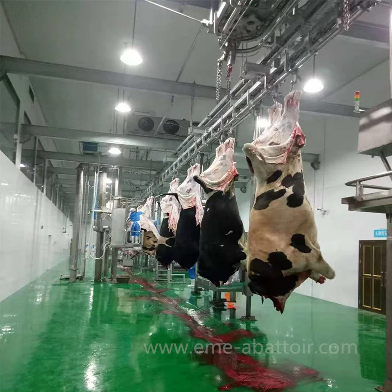 Turnkey Automatic Stainless Steel Customized Cattle Meat Processing Slaughter Plants & Mobile Line Machine for Sheep Goat