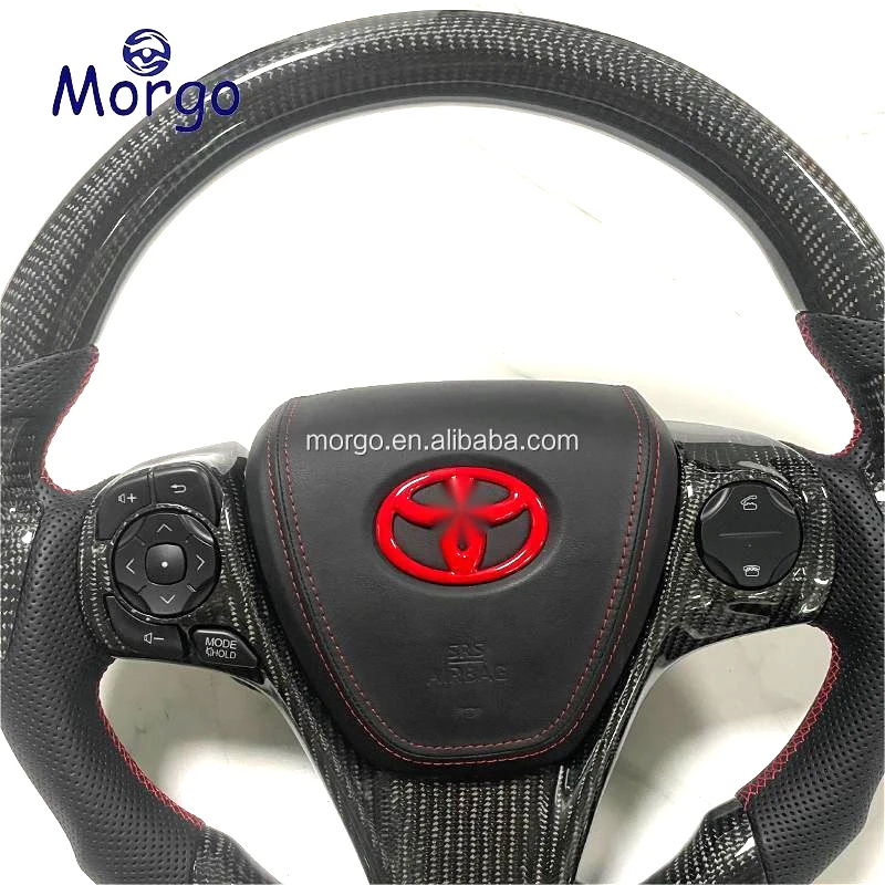 Customized Carbon Fiber Steering Wheel For Toyota Camry Steering Wheel