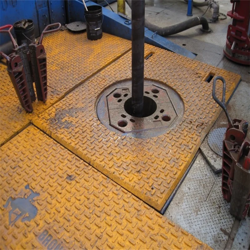 ZSPE Custom HDPE Temporary Ground Protection Construction Road Mat UHMWPE Plastic Sheet Panel Board for Drilling Rig Matting
