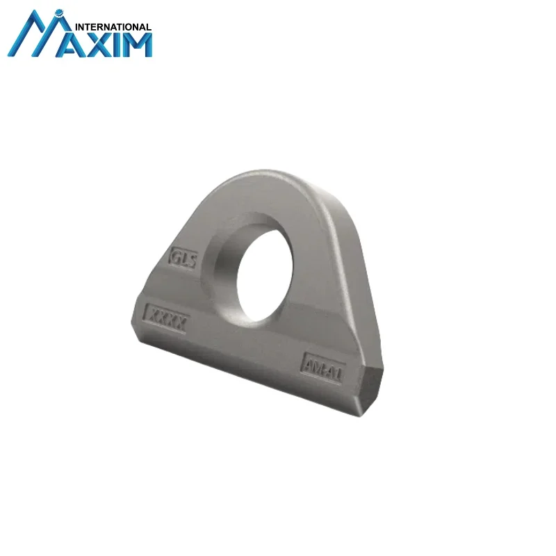 Marine Container Fittings Forged Steel Weld-On Shipping Container Single Eye Lashing Plate