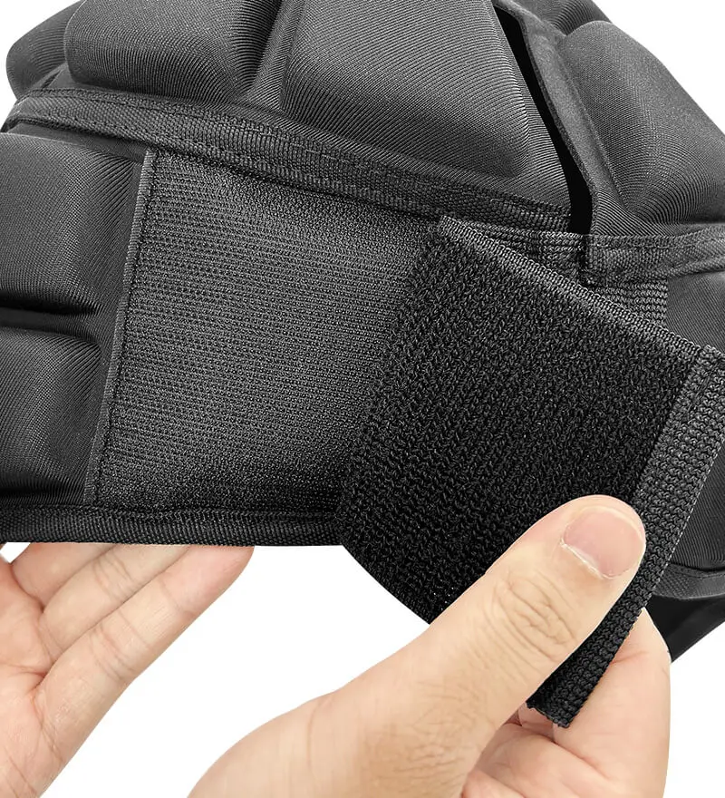 Shenochi American Football Head Safe Guard Custom Soft Shell Cap Cover Padded Protective