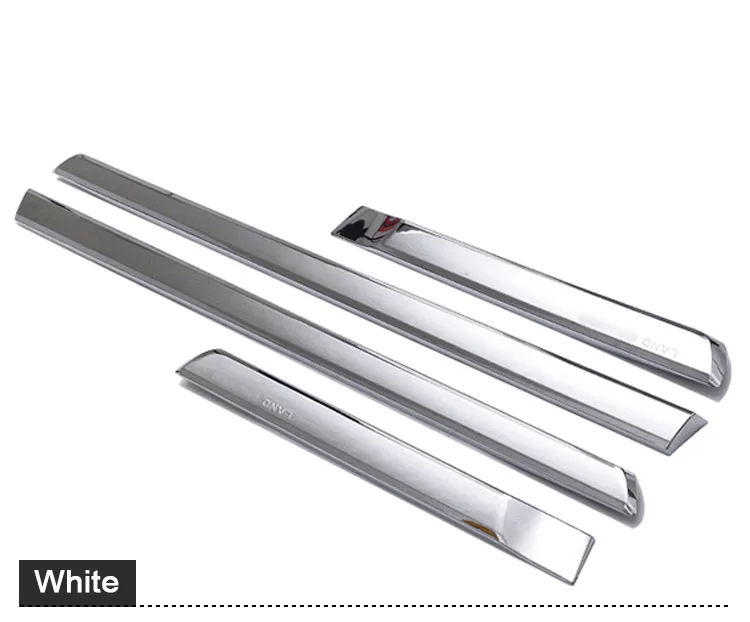 Abs Body Kit Door Car Side Door Molding Matte Black Silver Body Guard Side Door Body Trim