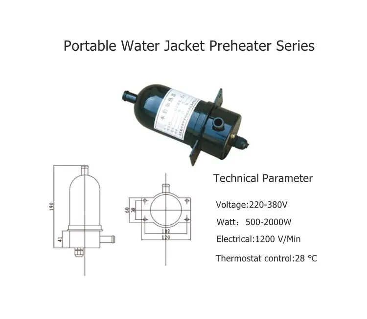 Water Jacket Heater Generator