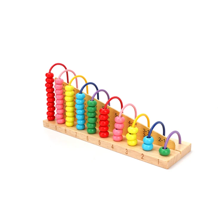 New Arrival Educational Math Toys Counting Game Wooden Calculator Toys for Children Learning