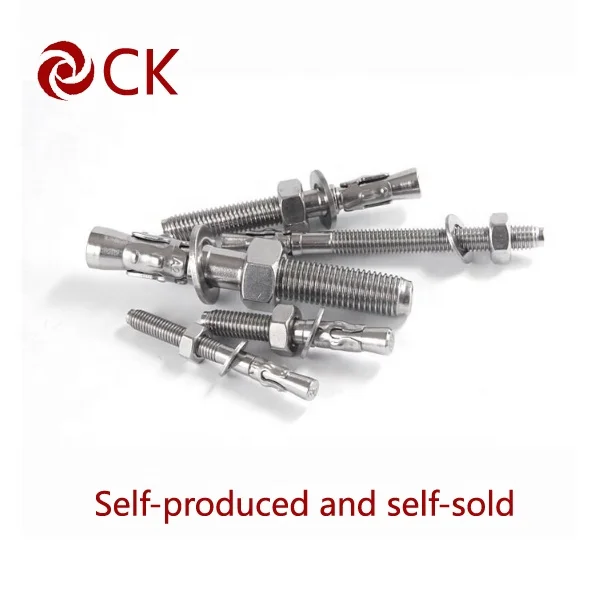 Ck Custom Length Cheap Wedge Anchor Steel Chemical Anchor Bolt 