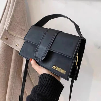 New Small Jelly Style Wholesale Environmental Protection PU Leather Simple Design Lady Messenger Bag Custom Lady Handbag 2022