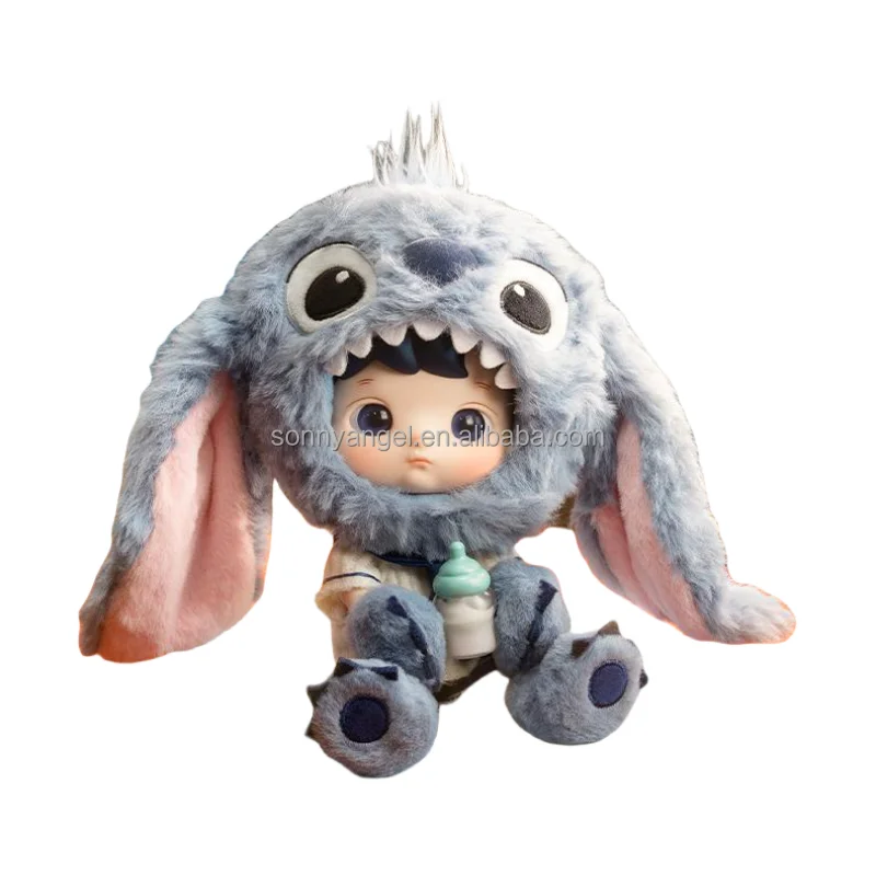 STITCH - POPMART HACIPUPU スティッチ Authentic POPMART HACIPUPU Stitch 1/8 Action Figure Trendy