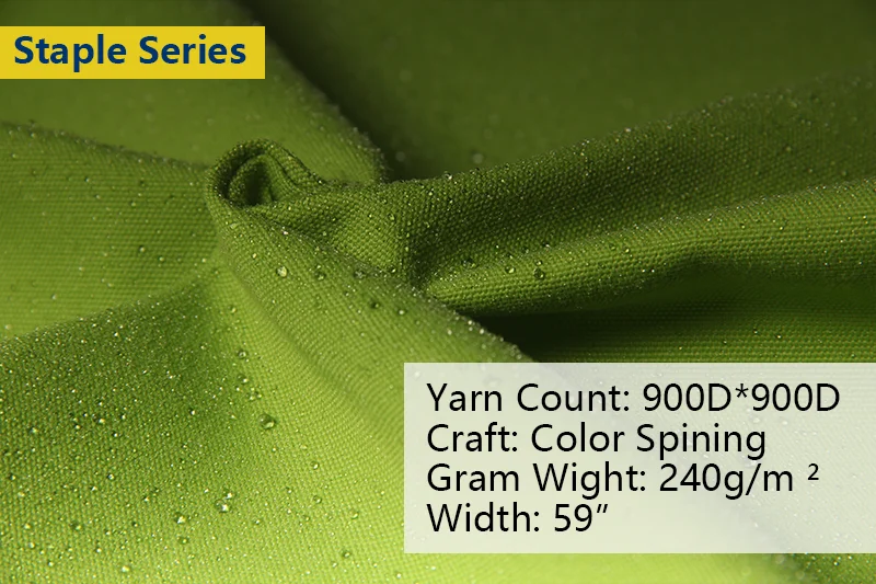 100 Solution Dyed Tent Beach Chair Awning Sunshade Fabric 100