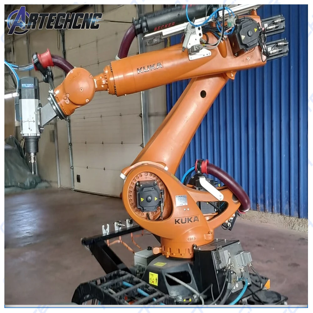 Axis Robot Cnc Axis 8axis Robot Arm Cnc Router Machine Milled with Kuka  Robotic 7-axis Mill