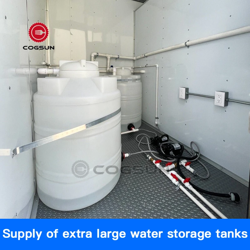 Cogsun Convenient Washroom Portable Washroom Trailer Restroom Trailer Porta Potty Camping Portable Toilet Trailers