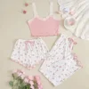 Frammenti floreali rosa