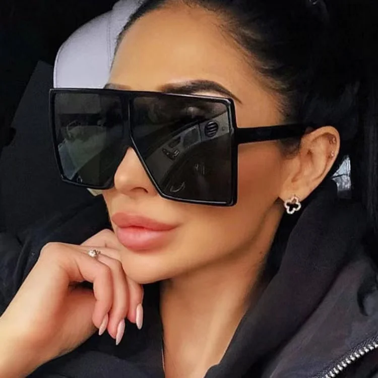 Shop Our Shades Oversize Sunglasses for Vintage Fashion display picture 2