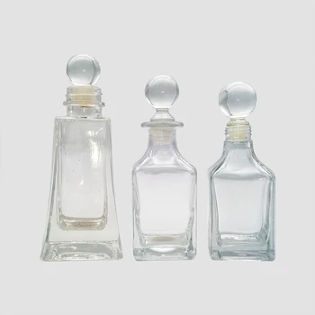 150ml Golden Decanter for Perfume Reed Diffuser Glass Bottle