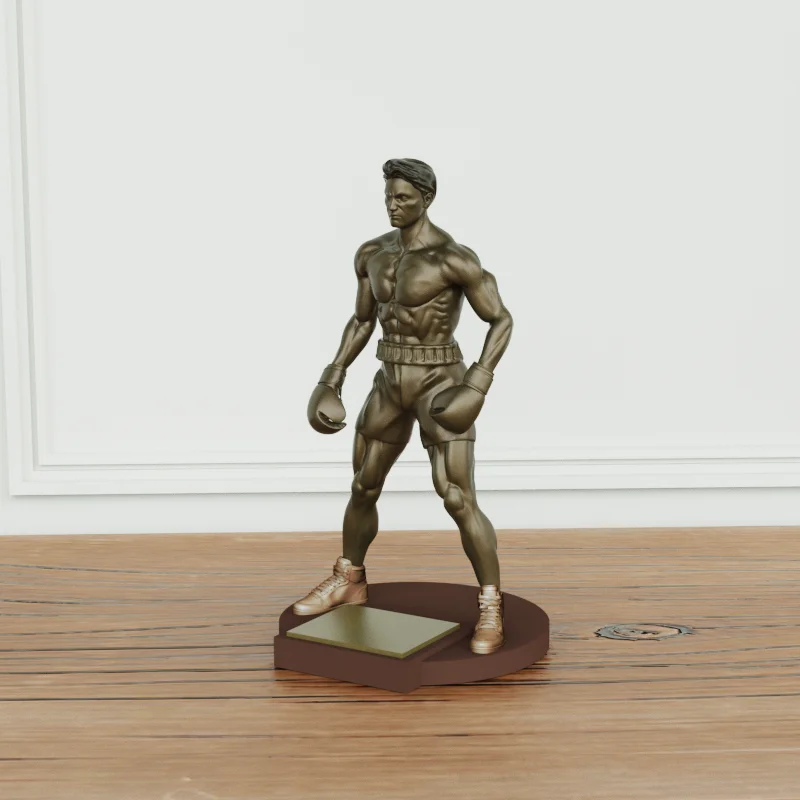 Эксклюзивные фигурки из смолы для наград чемпионата с креативным 3D-дизайном и сувенирными украшениями полимерный боксерский трофей