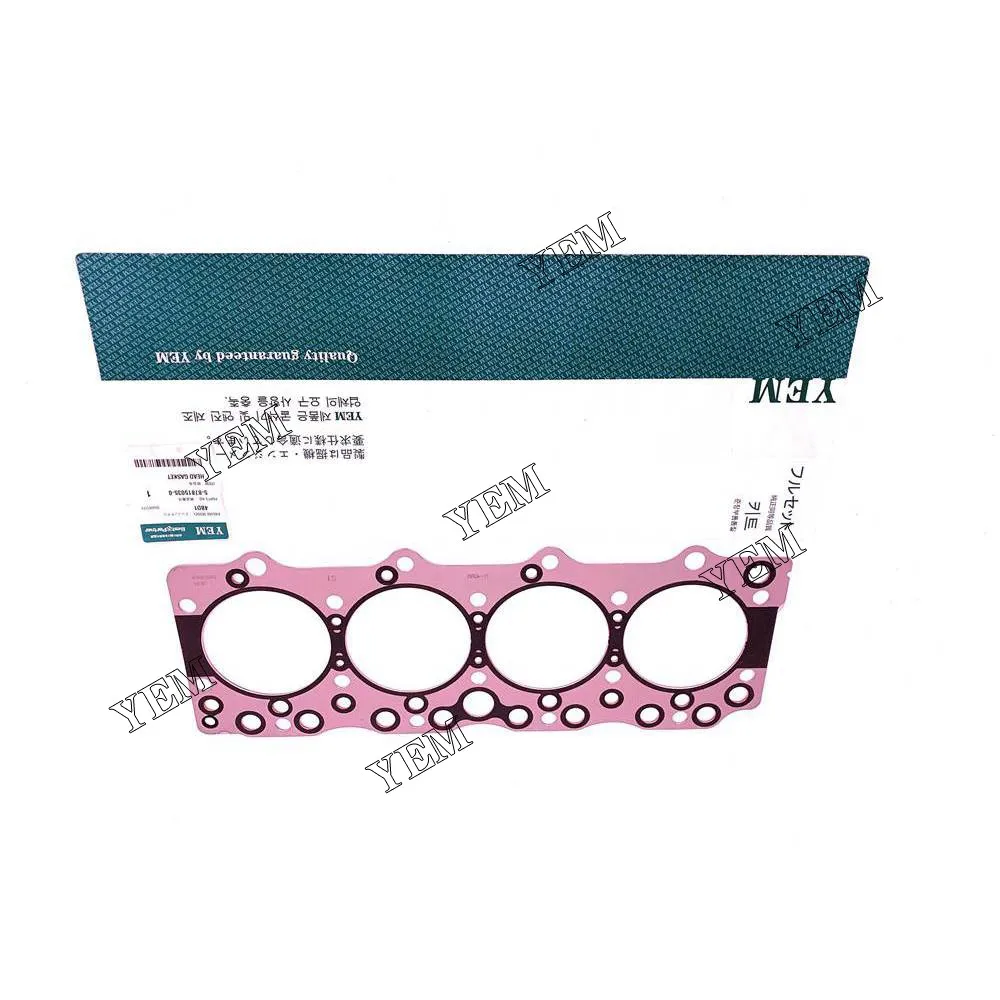Head Gasket Kit Fit for Isuzu 4BD1 Excavator Diesel Engine
