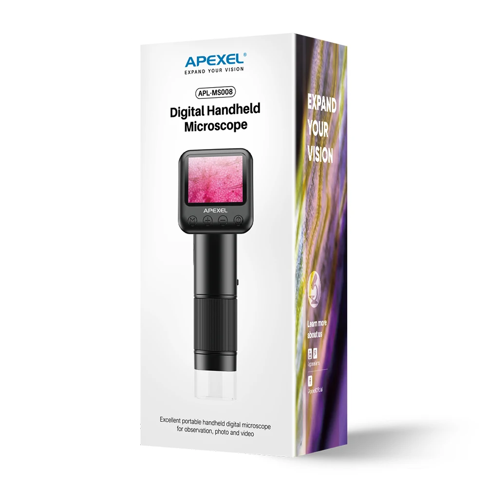 Apexel MS008 Portable Digital High Power Microscope - Apexel