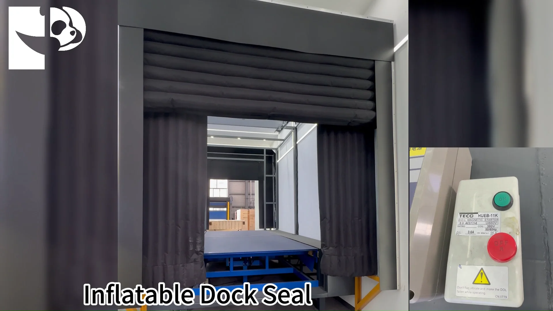 Complete Set Of Steel Dock Leveller Dock Seal Lifting Door For ...