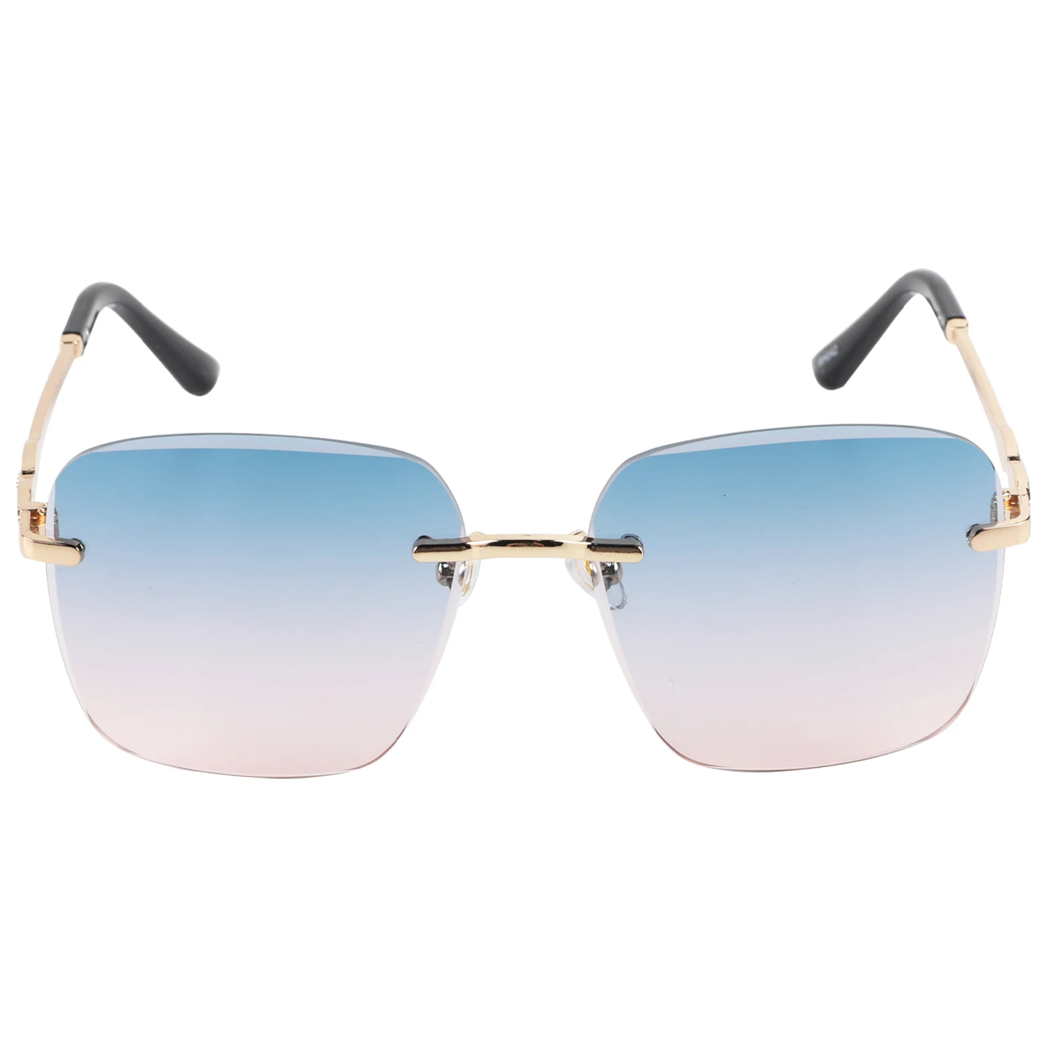 Frameless Gradient Retro Hong Kong Style All New Uv Protection