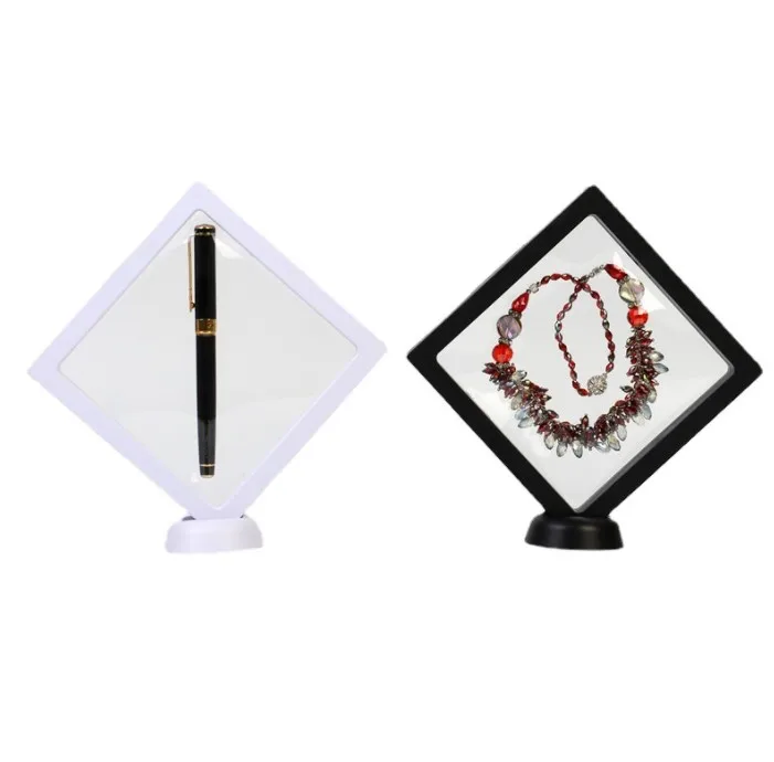Black 3D Floating Display Case Challenge Coin Display Frame