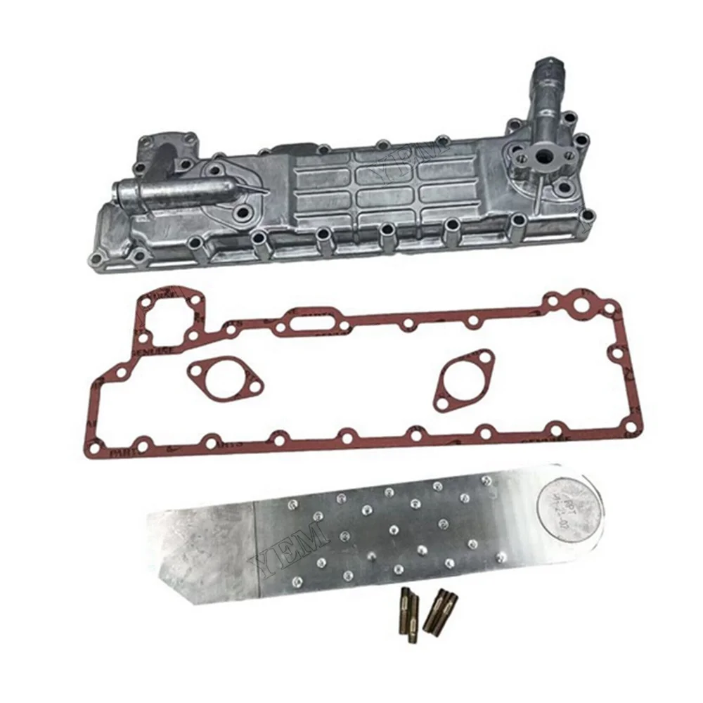 Oil Cooler Assembly 8944496440 for Isuzu Engine 4BG1 4BD1 Hitachi Excavator EX100-3C EX100-5 EX120-2 EX130H-5 EX135UR-5 ZX160W