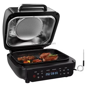 Double Heating 5.0L air Fryer Grill Small Kitchen Appliance air Fryer Electric Without Oil for Kitchen Using BBQ Grill