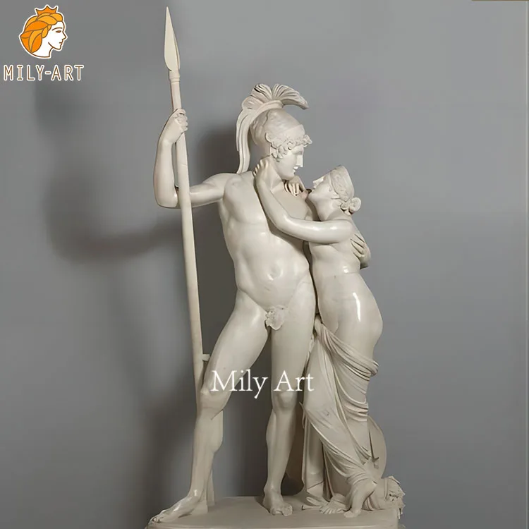 等身大天然石手彫りギリシャ古典彫刻大理石アフロディーテと