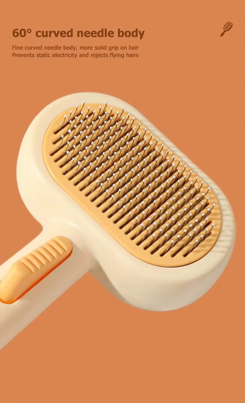 Hot Sale 2in1 Multifunctional Pet Double-Sided Deshedding Brush for Dogs Cats Loose Hair Removal Grooming Cleaning Supplies4