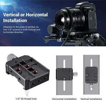 Smallrig DSLR and Mirrorless Quick Release Clamp for Arca-Type Standard Compatible - Dbc2506 detail image