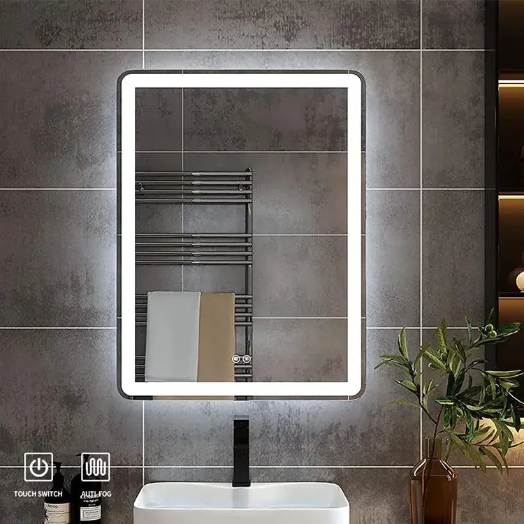 Mingda Touch Bathroom Mirror Screen Toilet Fogless Shower Lighted