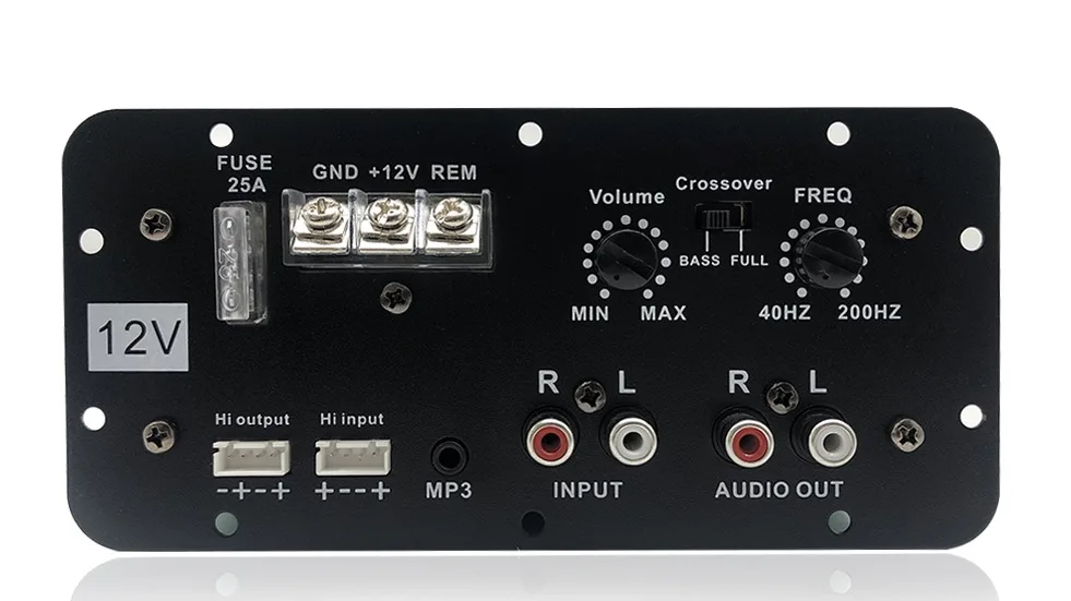 Car Subwoofer Amplifier Board Bass Audio Speaker Digital Car Amplifier