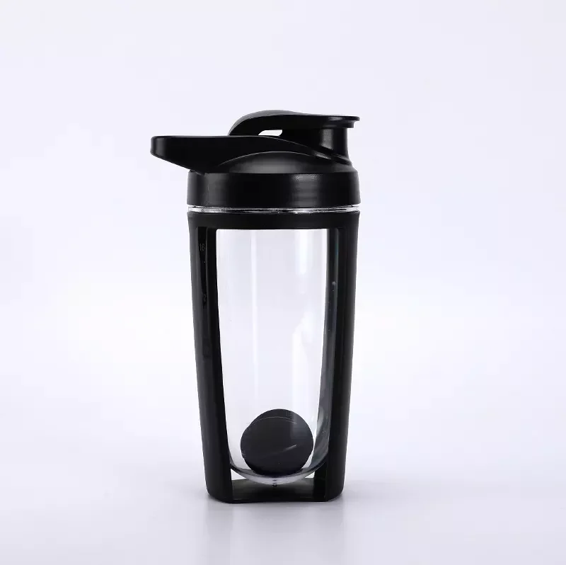 New Design 500ml Portable Plastic Water Bottle Shake Cup Fitness Sports Bottles Cup With A Scale 2641