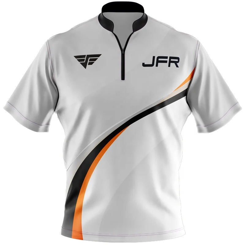 High Quality Cheap Brand Sublimated Printing Bowling Shirts with Breathable Quick Dry Fabric Free Design
