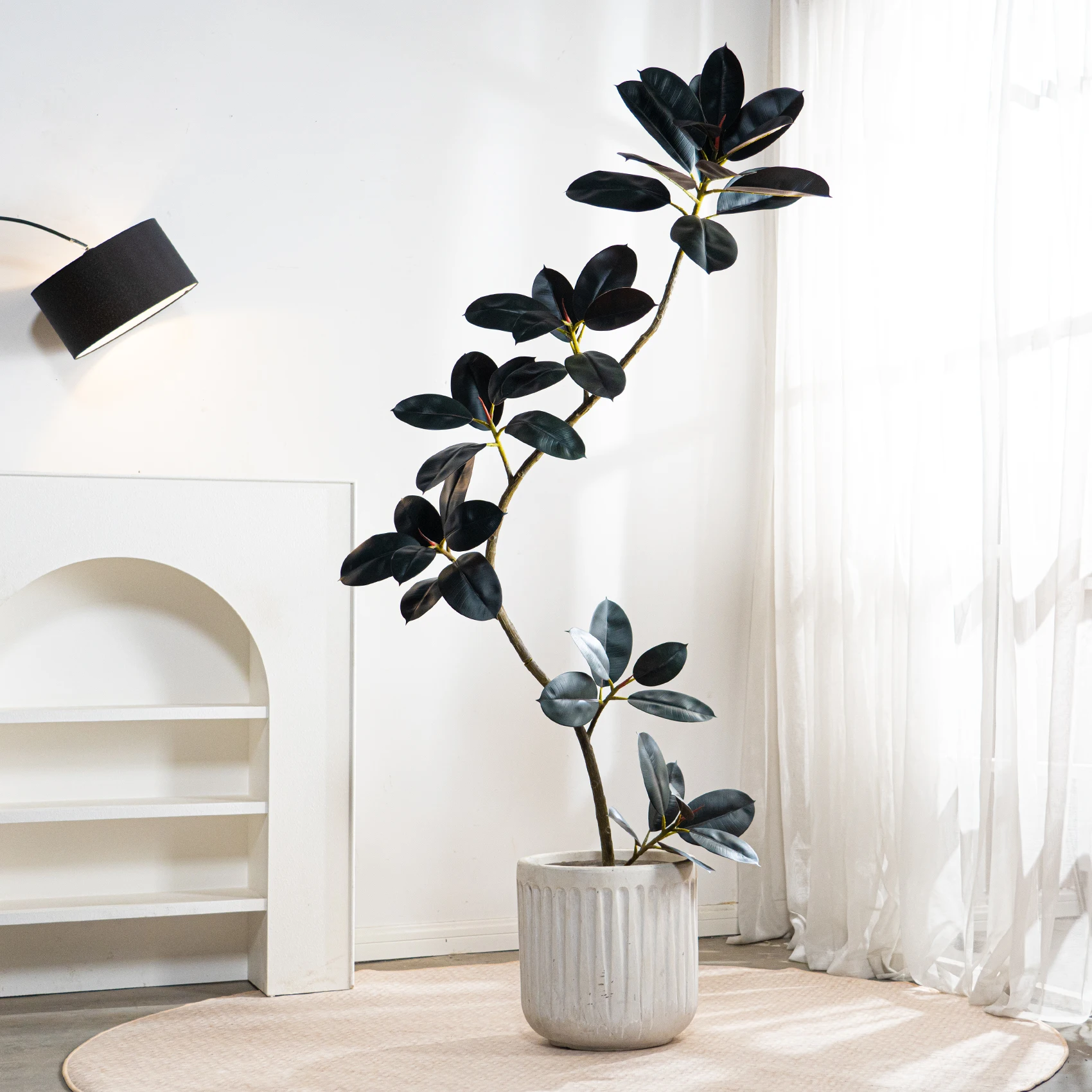 Artificial Plants Greenery Faux Plant Tree Large Artificial Banyan Tree Plant Artificial Tree Indoor Outdoor Decoration with Pot supplier