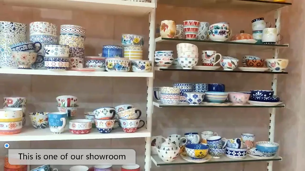 Japanese Style Irregular Stoneware Restaurant Ceramic Noodle Soup Rice Serving Bowl Custom