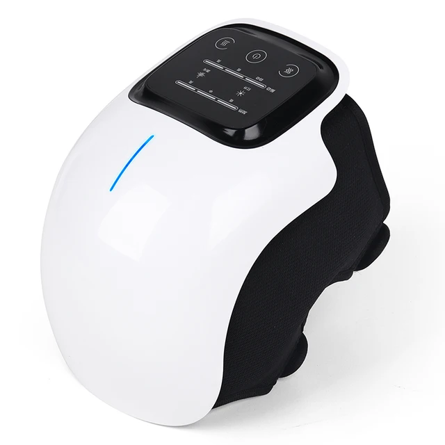 Hot Compress Knee Massager Machine Joint Pain Relief Treatment with Heating Feature for Leg Foot Arm Application