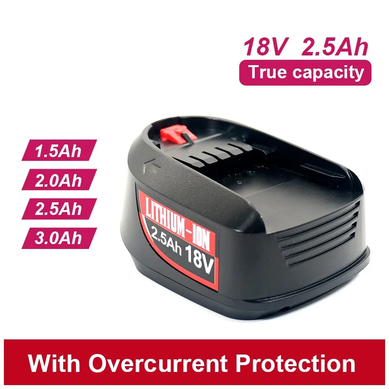 Battery Factory Lithium Ion Battery Pack 18V 20V Battery 1.5AH 2.0Ah 2.5Ah Lipo for Power Tool Cordless Drill