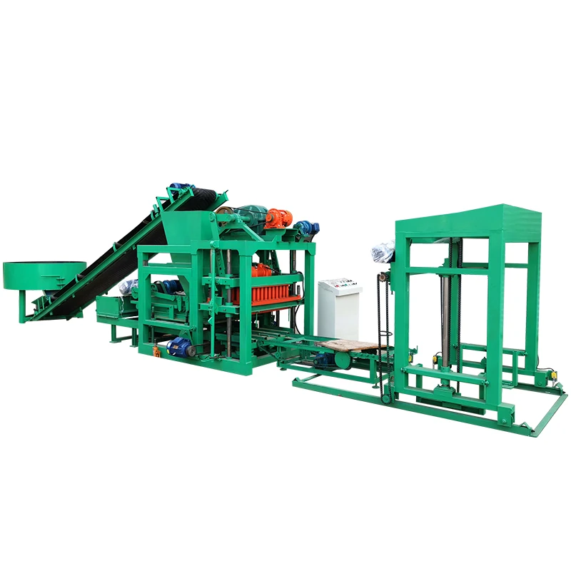 Qtj4 25 Smart Masonry Block Making Machine Light Hollow Blocks Automatic Machine