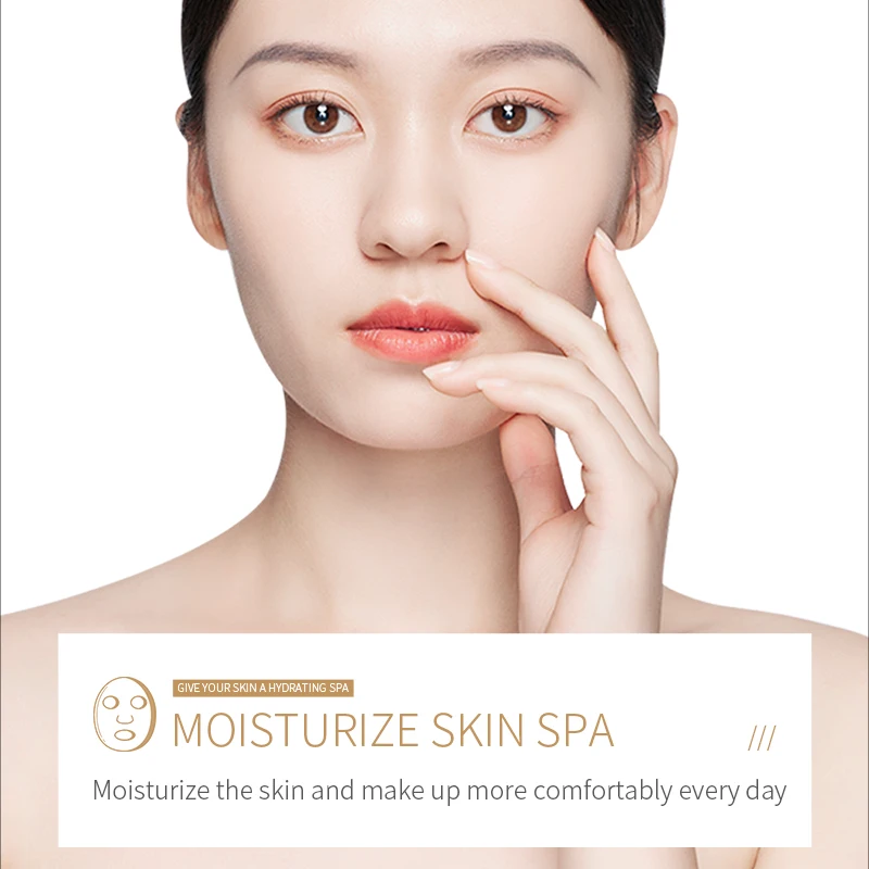 Private Label One Spring Oat Grain Extract Natural Moisturizing Rejuvenating Face Care Purify Hydrating Silk Facial Mask