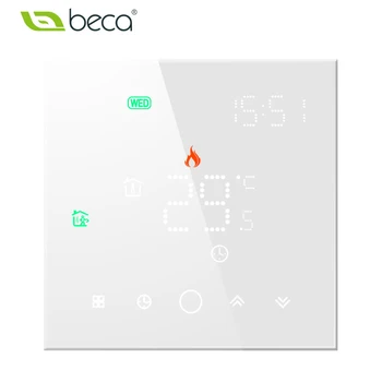 BECA BHT-001 WIFI Voice Control Electric Heating Room Thermostat Support  online purchase - Xiamen Beca Energysaving Technology