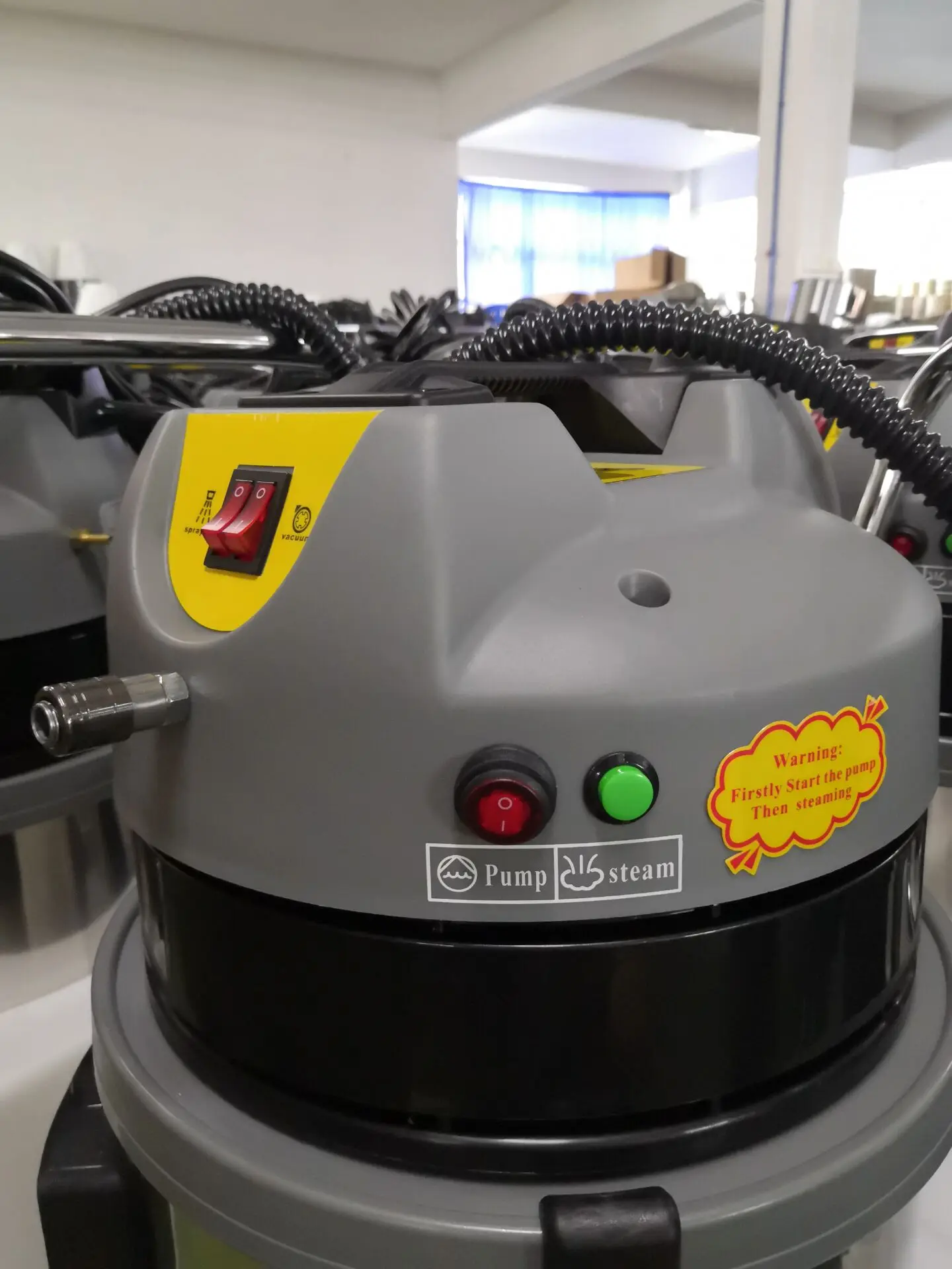 多機能20L蒸気カーペットクリーナーカーペットスチーム洗浄機