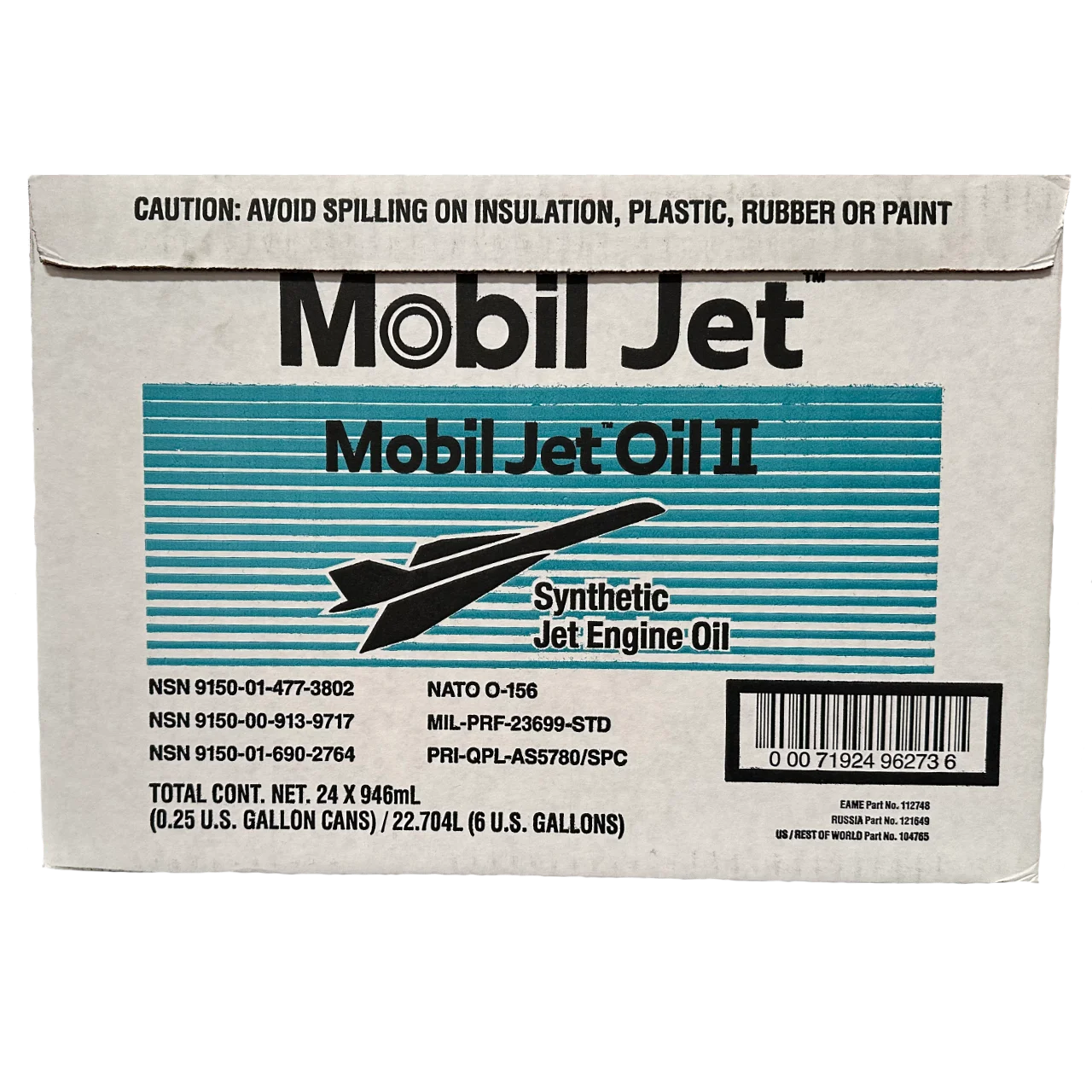ルイト様 確認用 Original Mobil Jet Oil II 946ml Quart High Performance Aviation