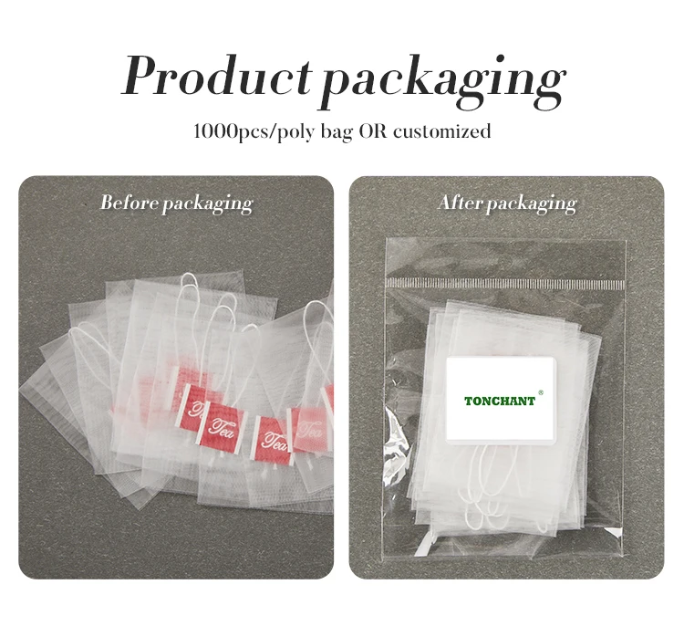 With Label Easy Processing Filter Tea Bag Roll Organic Tea Bag Roll ...