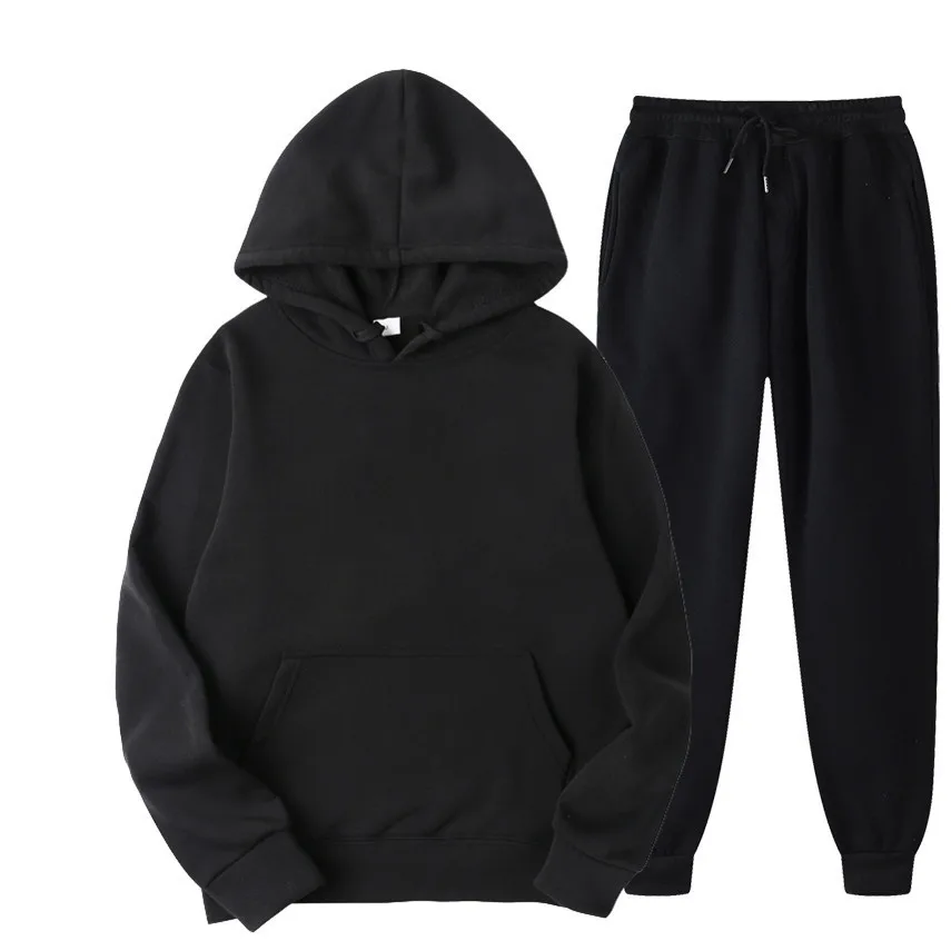 Wholesale Cotton Heavyweight Hoodie And Pants Set High Quality ...