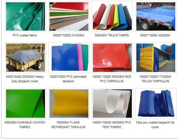 DERFLEX ПВХ покрытая полиэфирная ткань брезент для портативного резервуара