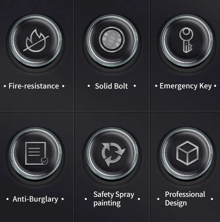 CEQSAFE Security Smart Metal Safe Box for Money Digital Hotel Home Electronic Double Lock Safety Box details