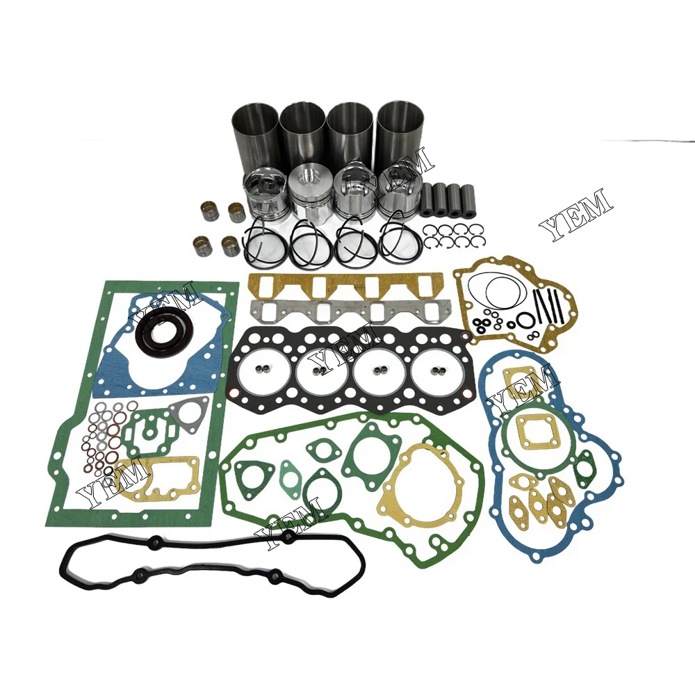 Compatible for Mitsubishi S4F Overhaul Kit With Gasket Set Engine Parts 5