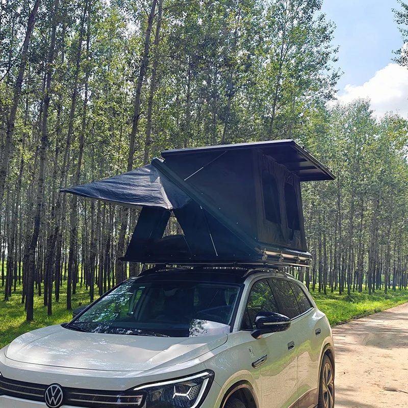 Aluminum Z-type SUV Car Rooftop Tent Auto-hydraulic Car Family Self-driving  Hard Shell Roof Top Tent