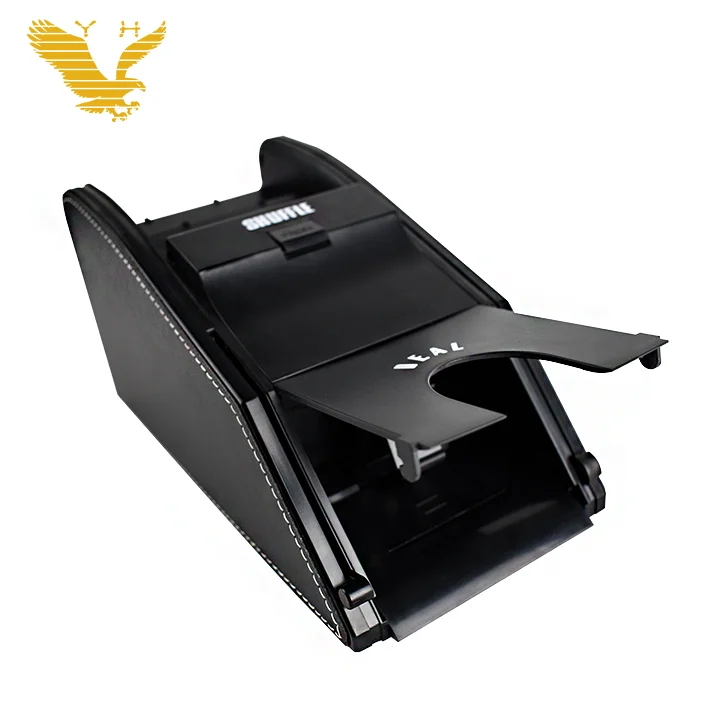 Настольная игра YH казино баккара Кожа 2 в 1 карта Shuffler и дилер