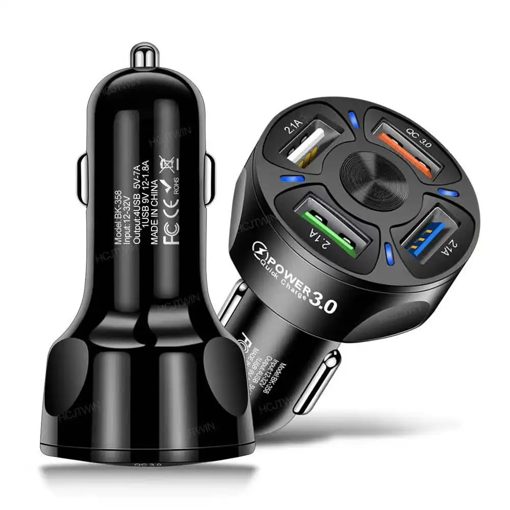 new product car usb charger quick charge 3